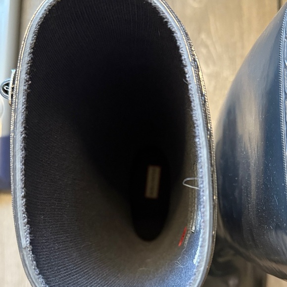 Hunter Glossy Black Rain Boots - Picture 2 of 4